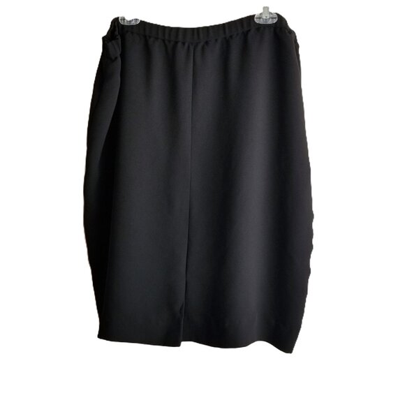 Jones New York Black Pencil Skirt 16W Plus Professional Workwear - Picture 2 of 5